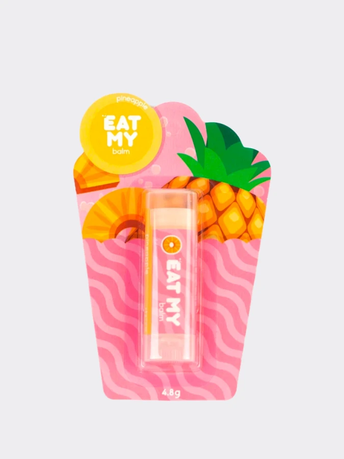Бальзам для губ с ароматом ананаса EAT MY BALM Pineapple