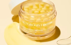 Разглаживающий капсульный крем с коллагеном и спикулами Sungboon Editor  Deep Collagen Retinol Power Boosting Capsule Cream