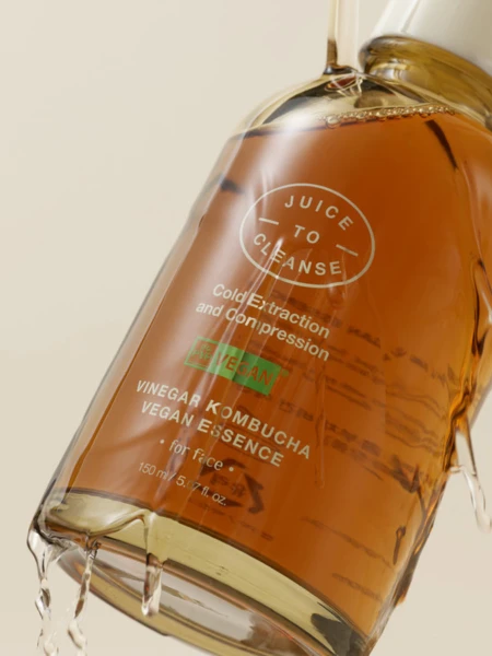 Тонизирующая эссенция с экстрактом комбучи Juice To Cleanse Vinegar Kombucha Essence Тонизирующая эссенция с экстрактом комбучи Juice To Cleanse Vinegar Kombucha Essence
