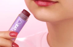 Оттеночный бальзам для губ "Смородиновый слаш" EAT MY Color Balm Blackcurrant Slushie