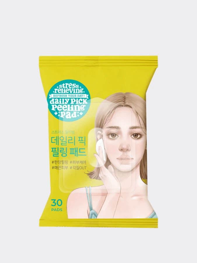 Обновляющие пилинг-диски с кислотами Ariul Stress Relieving Daily Pick Peeling Pads