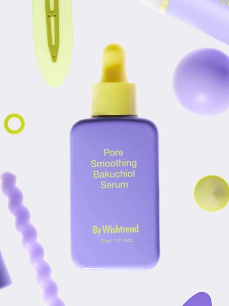 Разглаживающая сыворотка для лица с бакучиолом By Wishtrend Pore Smoothing Bakuchiol Serum Разглаживающая сыворотка для лица с бакучиолом By Wishtrend Pore Smoothing Bakuchiol Serum