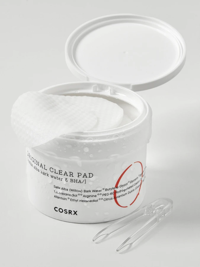 Очищающие подушечки для лица с салициловой кислотой COSRX One step Original Clear Pad