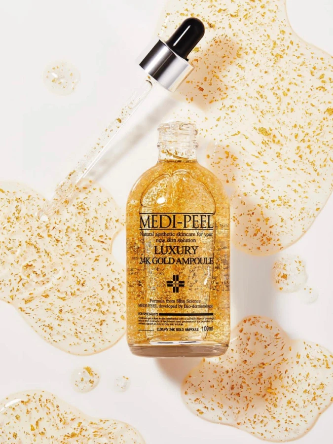 Разглаживающая ампульная сыворотка с коллоидным золотом MEDI-PEEL Luxury 24K Gold Ampoul