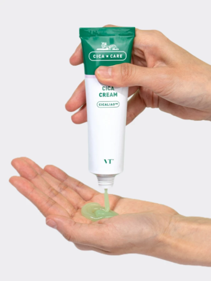 Успокаивающий крем для чувствительной кожи с центеллой VT Cosmetics Cica Cream