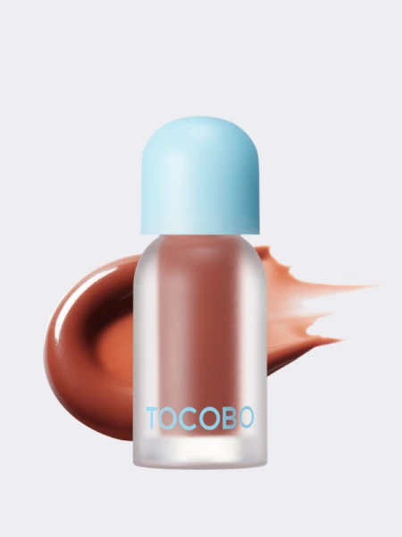 Оттеночное масло-плампер для губ TOCOBO Juicy Berry Plumping Lip Oil 04 Bitter Brown