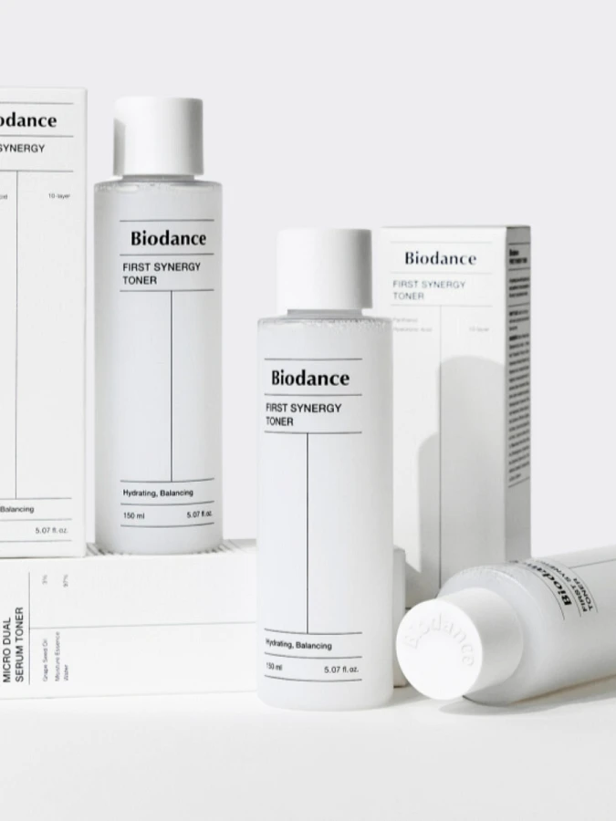 Глубокоувлажняющий тонер с гиалуроновой кислотой Biodance First Synergy Toner