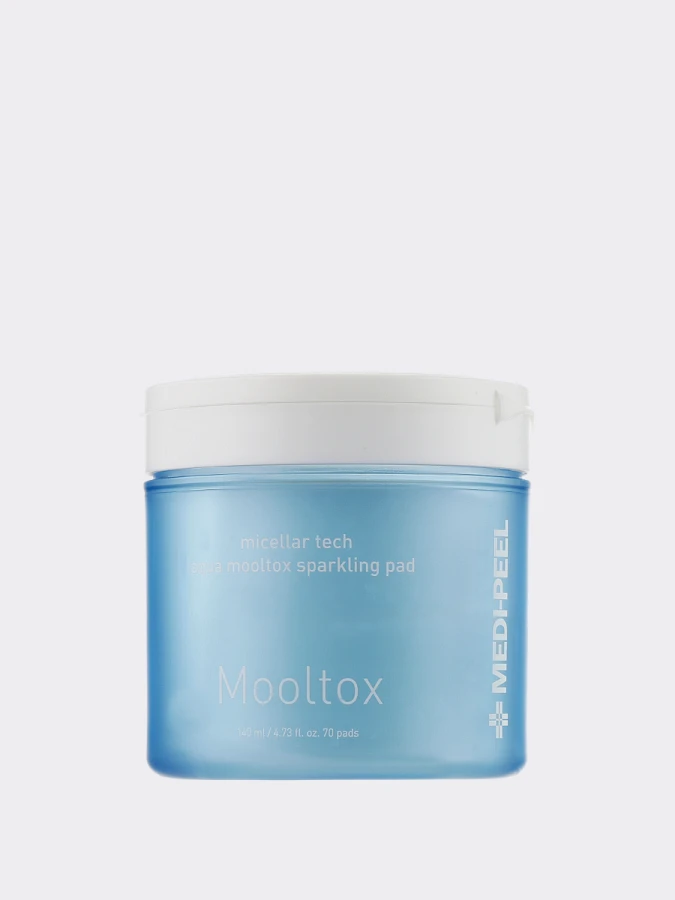 Увлажняющие пилинг-пэды на основе газированной воды MEDI-PEEL Aqua Mooltox Sparkling Pad Увлажняющие пилинг-пэды на основе газированной воды MEDI-PEEL Aqua Mooltox Sparkling Pad