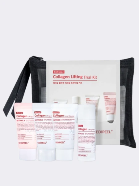 Набор миниатюр для ухода за кожей с ретинолом и коллагеном MEDI-PEEL Retinol Collagen Lifting Trial Kit