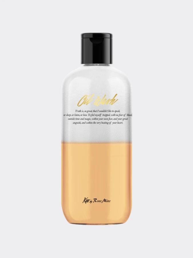 Гель для душа с ароматом спелых фруктов Kiss by Rosemine Fragrance Oil Wash Glamour Fantasy