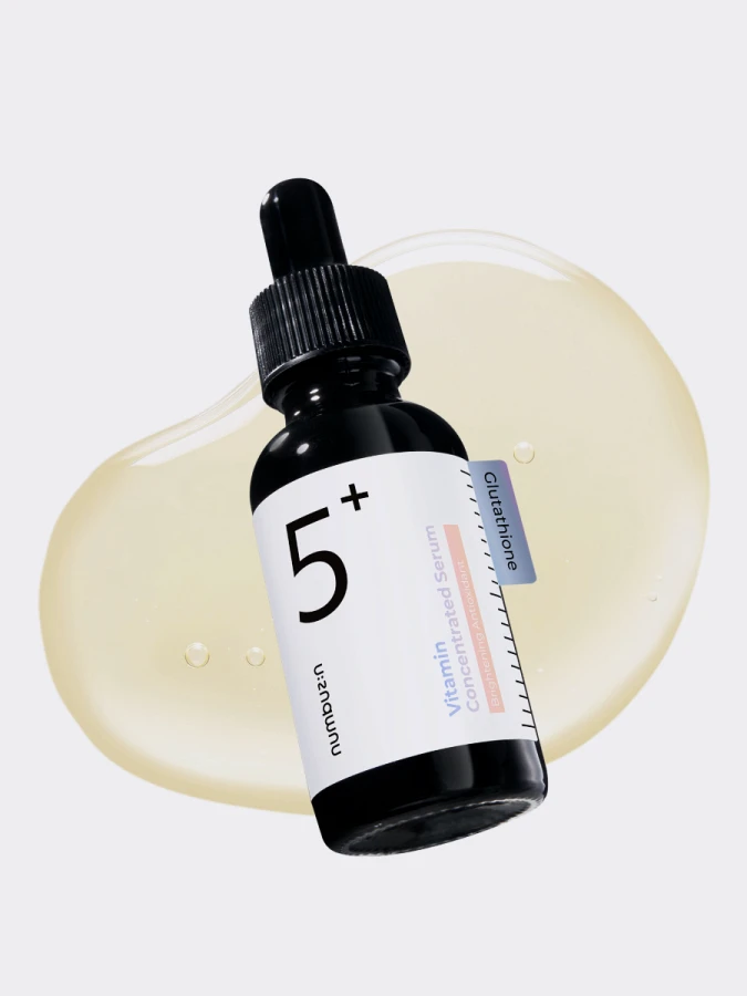 Осветляющая ампульная сыворотка для лица Numbuzin No.5 Vitamin Concentrated Serum