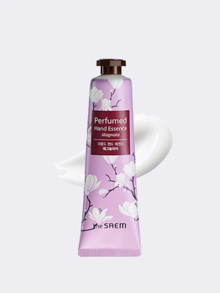 Насыщенный крем для рук с ароматом магнолии The Saem Hand Perfumed Hand Essence Magnolia Насыщенный крем для рук с ароматом магнолии The Saem Hand Perfumed Hand Essence Magnolia