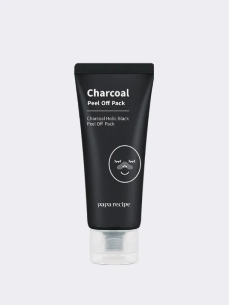 Очищающая маска-плёнка с древесным углём Papa Recipe Charcoal Holic Black Peel Off Pack