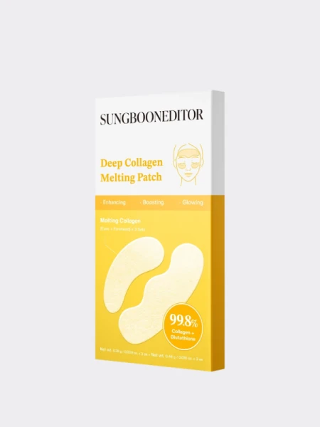 Укрепляющие тающие патчи для лица с коллагеном Sungboon Editor Deep Collagen Melting Patch