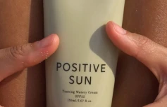 Антиоксидантный солнцезащитный лосьон для лица и тела ShaiShaiShai Positive Sun Tanning Watery Cream SPF22