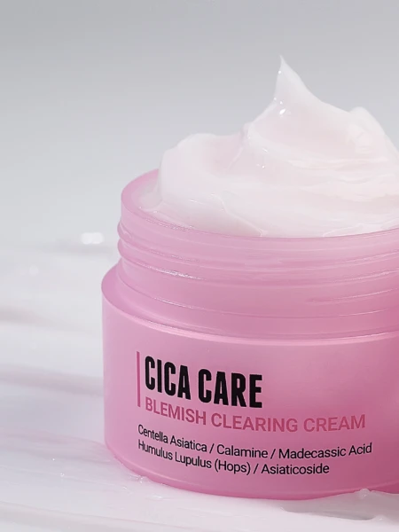 Успокаивающий крем для лица с экстрактом центеллы азиатской ROVECTIN Cica Care Blemish Clearing Cream Успокаивающий крем для лица с экстрактом центеллы азиатской ROVECTIN Cica Care Blemish Clearing Cream