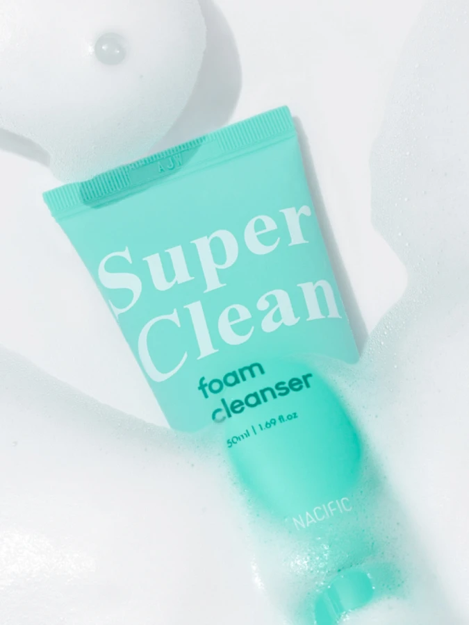 Глубокоочищающая пенка для умывания с растительными экстрактами TRAVEL Nacific Super Clean Foam Cleanser Глубокоочищающая пенка для умывания с растительными экстрактами TRAVEL Nacific Super Clean Foam Cleanser