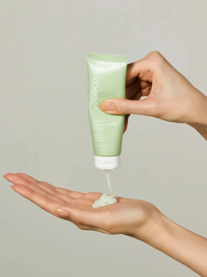Балансирующий капсульный крем с керамидами VVBETTER Jeju Yuja Cera Balancing Cream