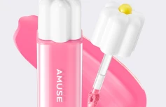 Глянцевый пигмент для губ AMUSE Dew Tint 05 Strawberry