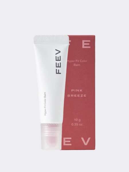 Обновлённый оттеночный бальзам для губ FEEV Hyper-Fit Color Balm Pink Breeze