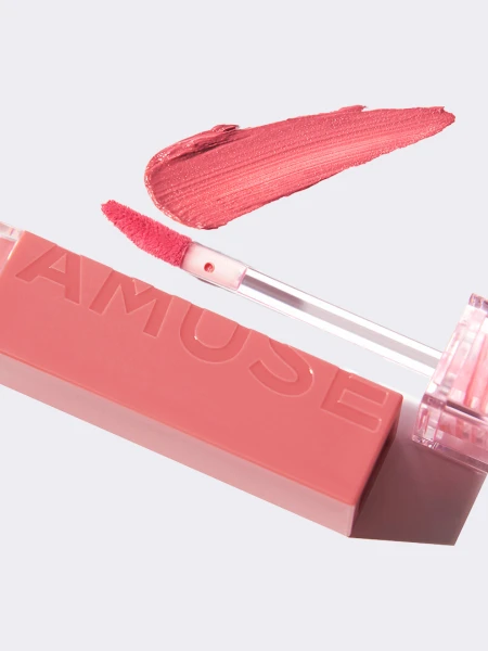 Матовый вельветовый тинт для губ AMUSE Chou Velvet 06 Seoul Rose