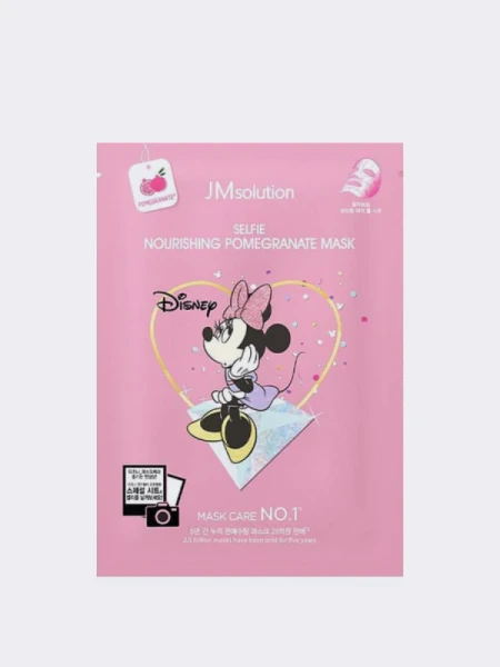 Тканевая маска с экстрактом граната JMSolution Disney Collection Selfie Nourishing Pomegranate Mask Тканевая маска с экстрактом граната JMSolution Disney Collection Selfie Nourishing Pomegranate Mask