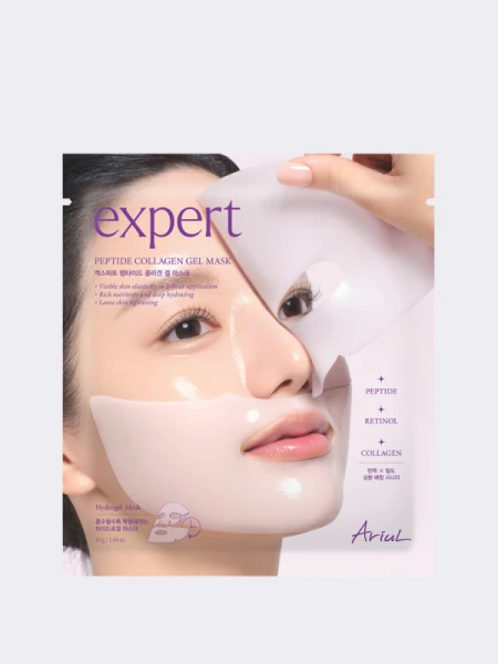 Разглаживающая гидрогелевая маска с коллагеном и пептидами Ariul Expert Peptide Collagen Gel Mask