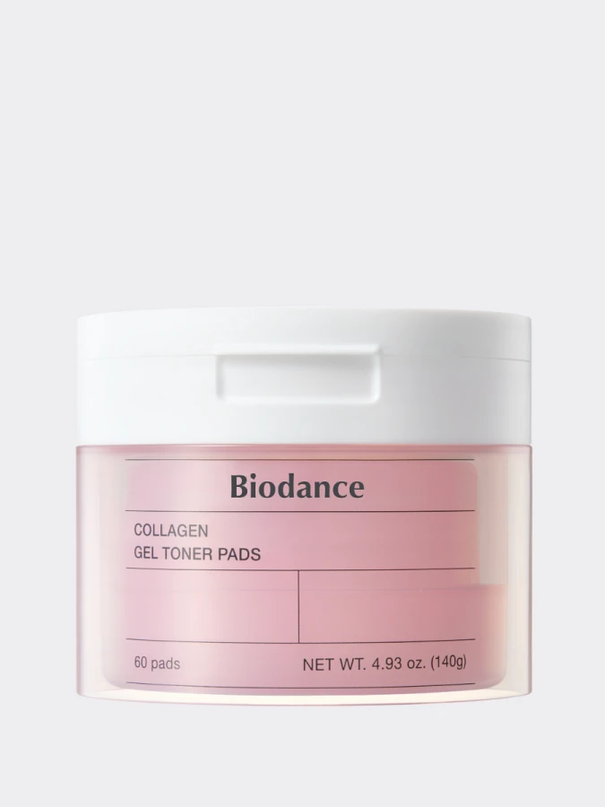 Увлажняющие гелевые тонер-диски для лица с коллагеном Biodance Collagen Gel Toner Pads