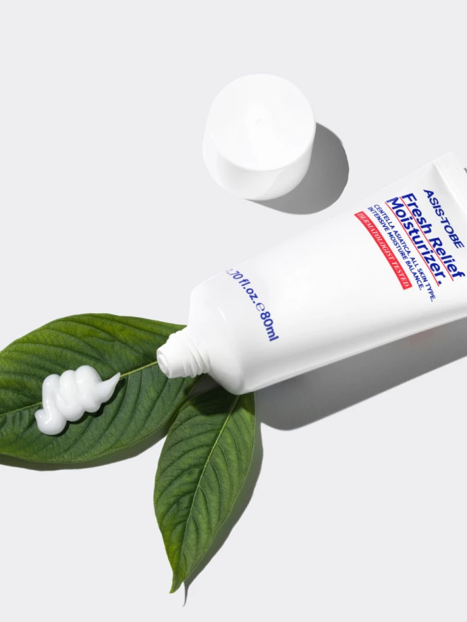 Успокаивающий крем для лица с экстрактом центеллы ASIS-TOBE Fresh Relief Moisturizer