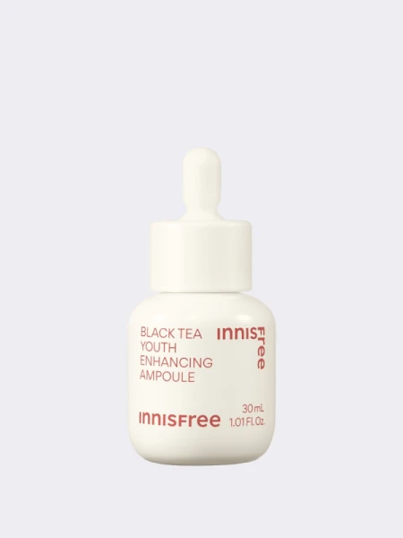 Укрепляющая сыворотка-ампула с экстрактом черного чая Innisfree Black Tea Youth Enhancing Ampoule