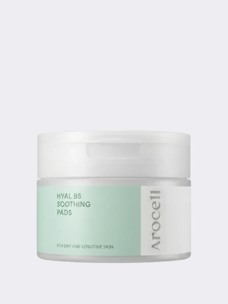 Увлажняющие тонер-диски с гиалуроновой кислотой Arocell Hyal B5 Soothing Pads