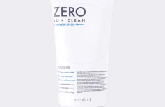 Лёгкий освежающий солнцезащитный крем rom&nd Zero Sun Clean 01 Fresh SPF50+PA++++