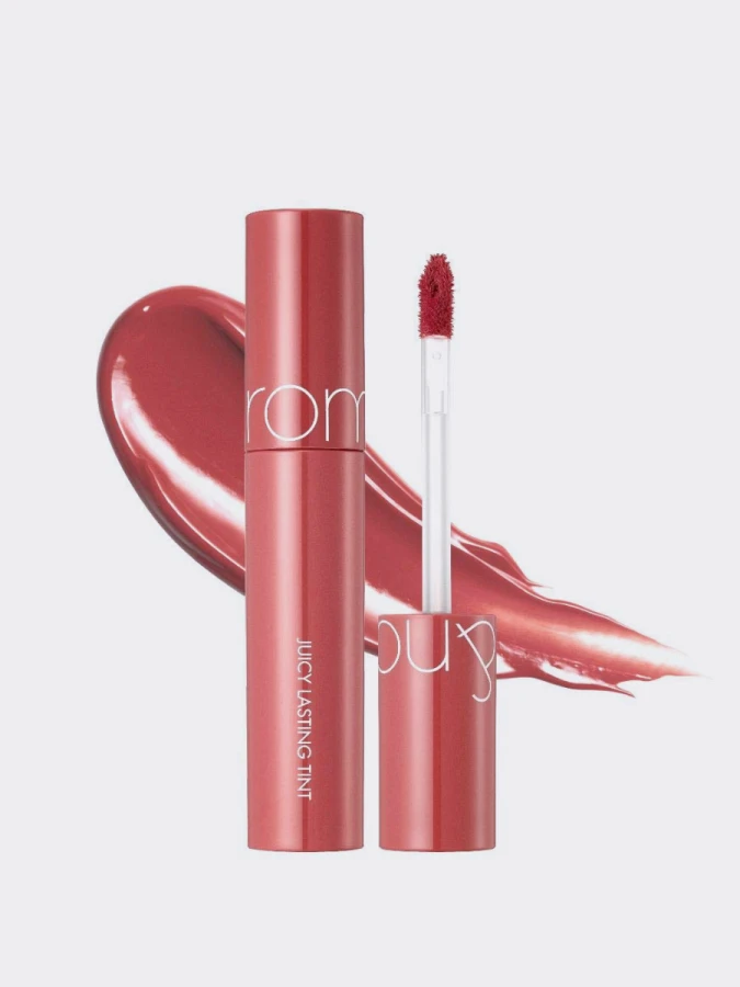 Сочный глянцевый пигмент для губ с оттенком розовой тыквы rom&nd Juicy Lasting Tint 11 Pink Pumpkin