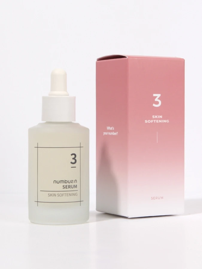 Смягчающая сыворотка с лизатом бифидобактерий и галактомисисом Numbuzin No.3 Skin Softening Serum