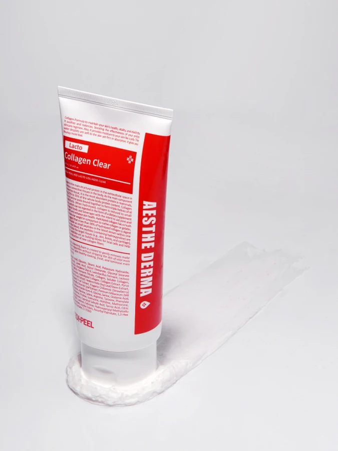 МИНИ Смягчающая пенка для умывания с коллагеном MEDI-PEEL Aesthe Derma Lacto Collagen Clear