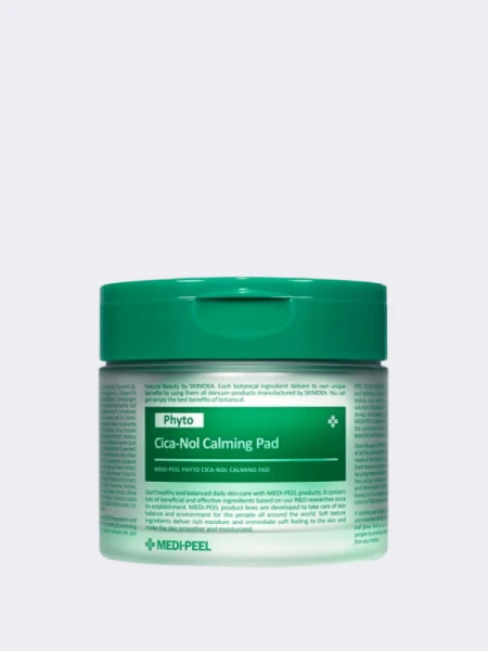 Успокаивающие тонер-пэды с центеллой MEDI-PEEL Cica-Nol Calming Pad Успокаивающие тонер-пэды с центеллой MEDI-PEEL Cica-Nol Calming Pad