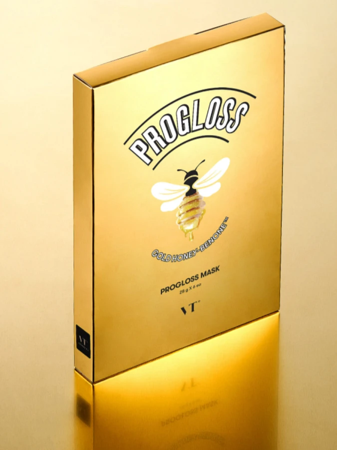 Питательная тканевая маска с золотом и прополисом VT Cosmetics Progloss Mask