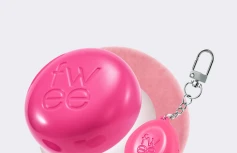 Набор: оттеночное суфле + брелок fwee Lip&Cheek Blurry Pudding Pot Keyring Set PK01 Baby
