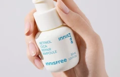 Успокаивающая сыворотка для лица с ретинолом и экстрактом центеллы innisfree Retinol Cica Repair Ampoule