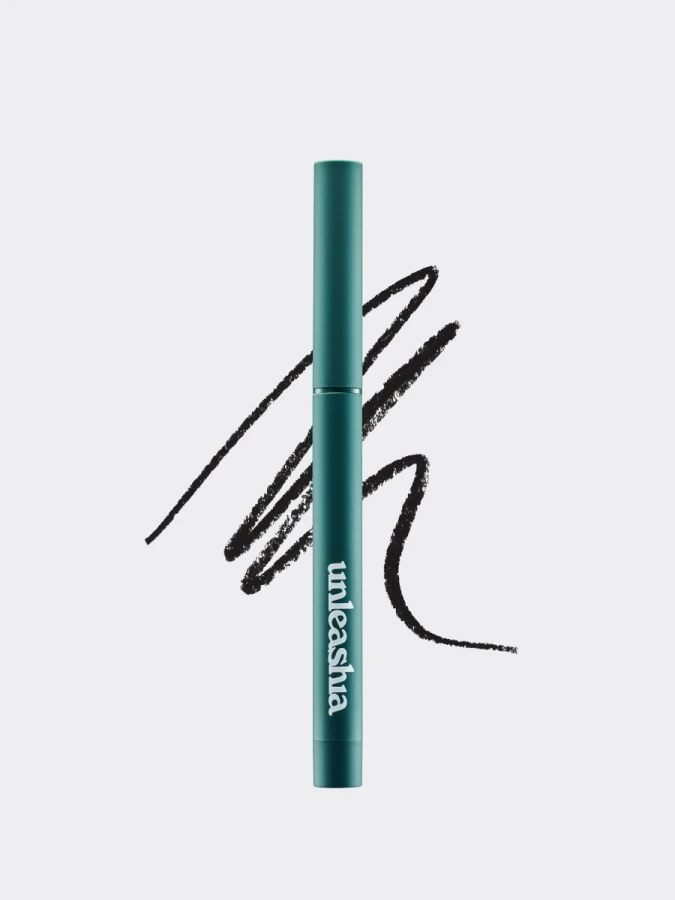 Кремовый карандаш для век UNLEASHIA Easy Glide Flat Eyeliner No.1 Deep Black