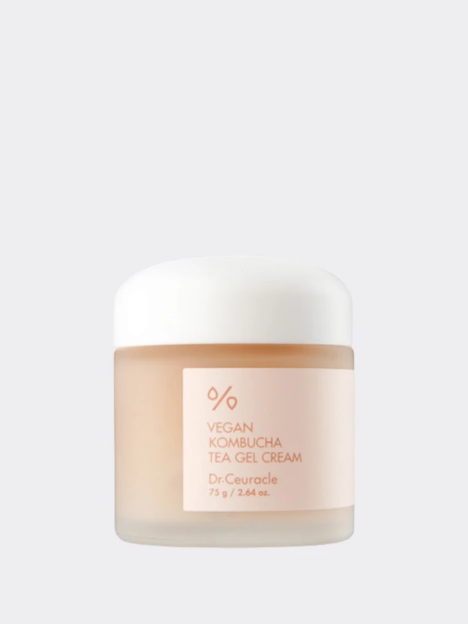 Веганский гель-крем с чаем комбуча Dr.Ceuracle Vegan Kombucha Tea Gel Cream