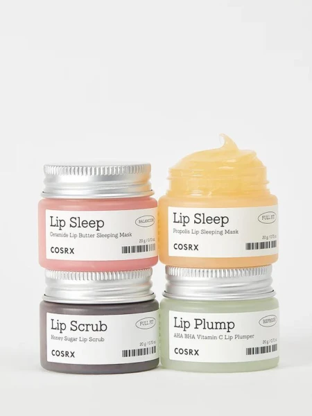 Смягчающая ночная маска для губ с мёдом COSRX Full Fit Propolis Lip Sleeping Mask