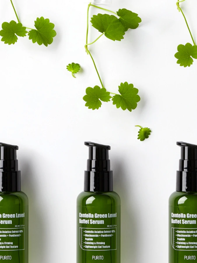 Увлажняющая сыворотка для восстановления кожи с центеллой Purito Centella Green Level Buffet Serum