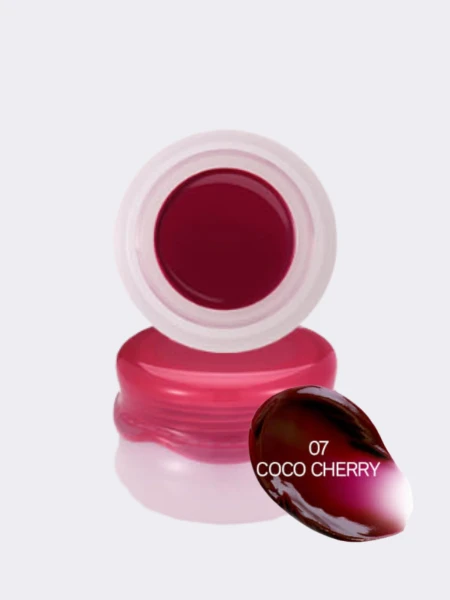 Оттеночный бальзам-джем для губ и щёк FRUDIA Glow Juicy Jam #07 Coco Cherry