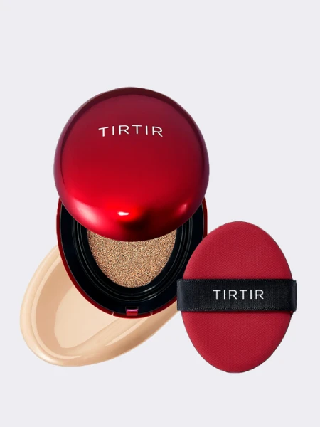 Тональный кушон с полуматовым финишем TIRTIR Mask Fit Red Cushion 23N Sand Тональный кушон с полуматовым финишем TIRTIR Mask Fit Red Cushion 23N Sand