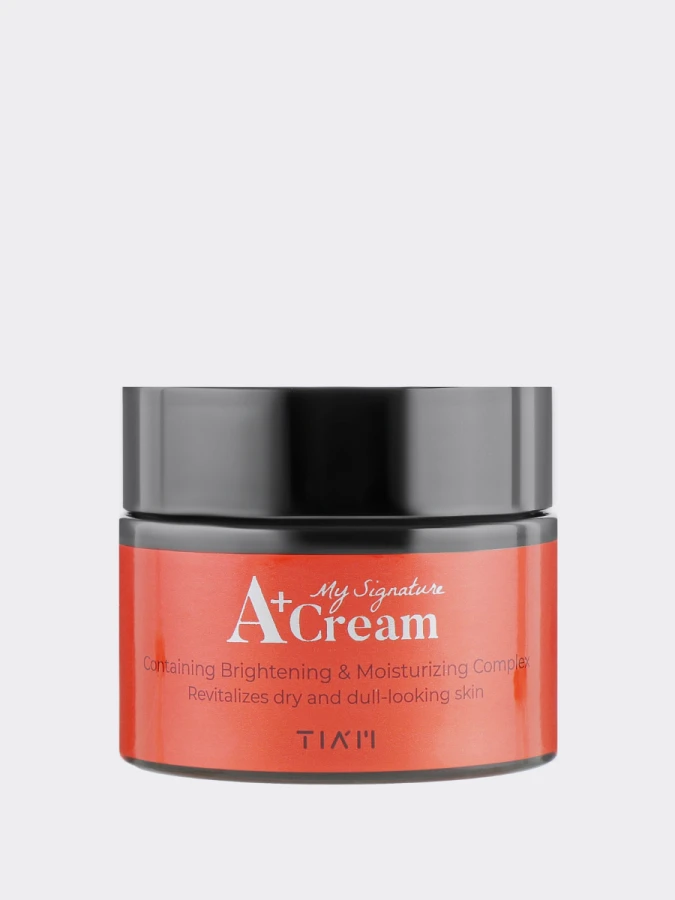 Антиоксидантный крем для лица с витамином С для сияния кожи TIAM My Signature A+ Cream