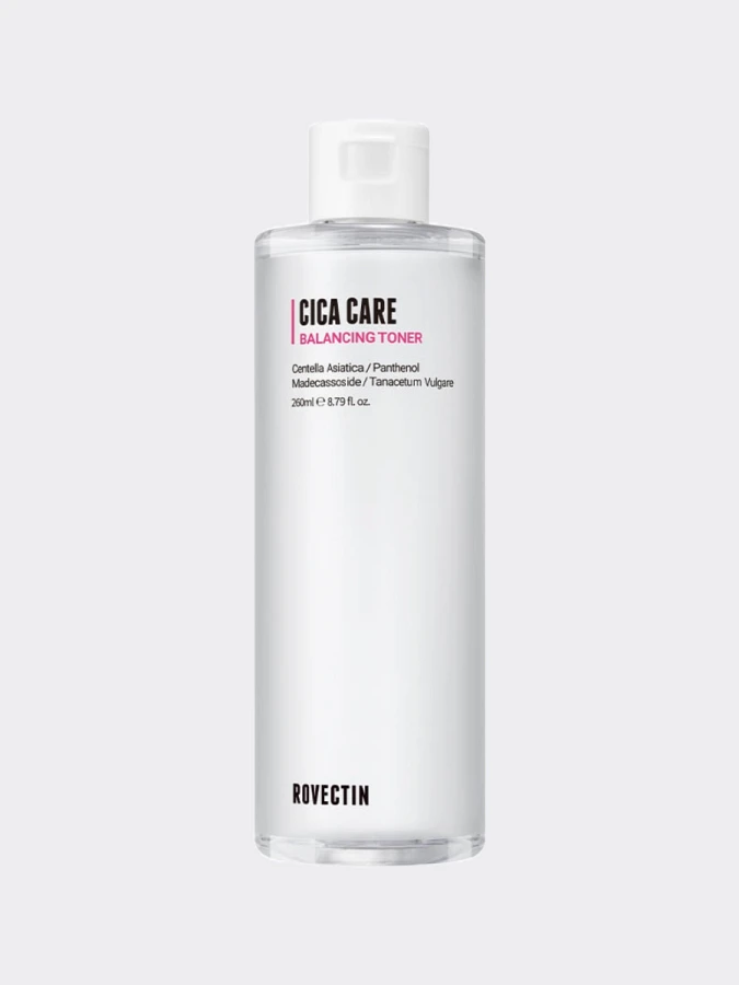 Балансирующий тонер для лица с экстрактом центеллы ROVECTIN Cica Care Balancing Toner