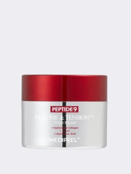 Обновлённый интенсивный разглаживающий лифтинг-крем с пептидами MEDI-PEEL Peptide 9 Volume and Tension Tox Cream Pro