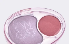 Двойные мягкие румяна с муссовой текстурой fwee Mellow Dual Blush MV02 Icy Cupid