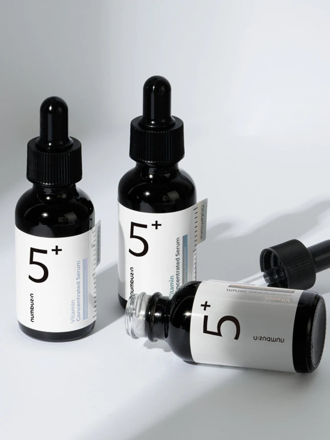 Осветляющая ампульная сыворотка для лица Numbuzin No.5 Vitamin Concentrated Serum